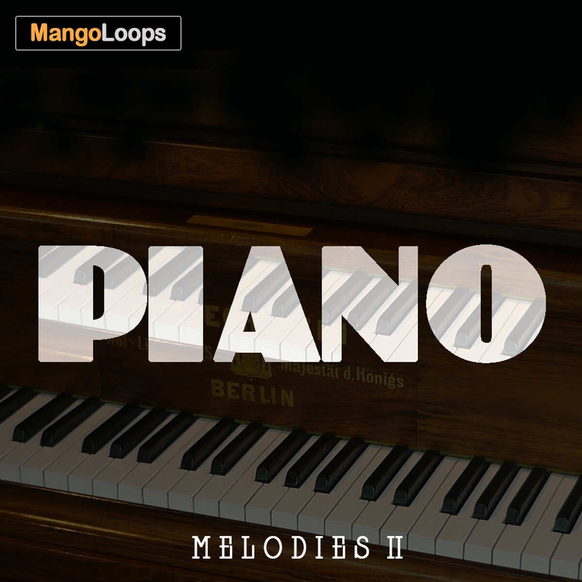 Mango Loops - Piano Melodies Vol 2 Sample Packs Software GUI Artwork